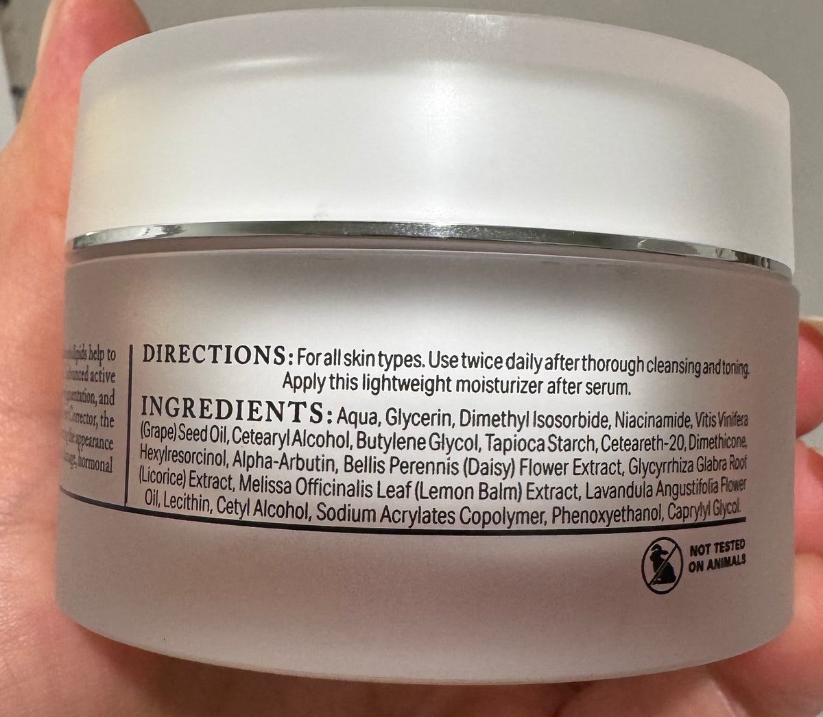 Crema Facial rapid 7 glow