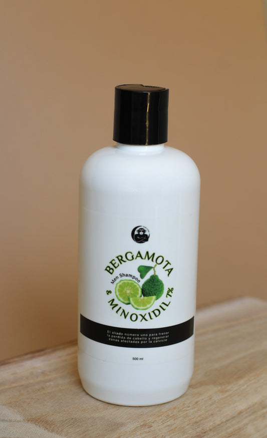 Shampoo Bergamota y Minoxidil
