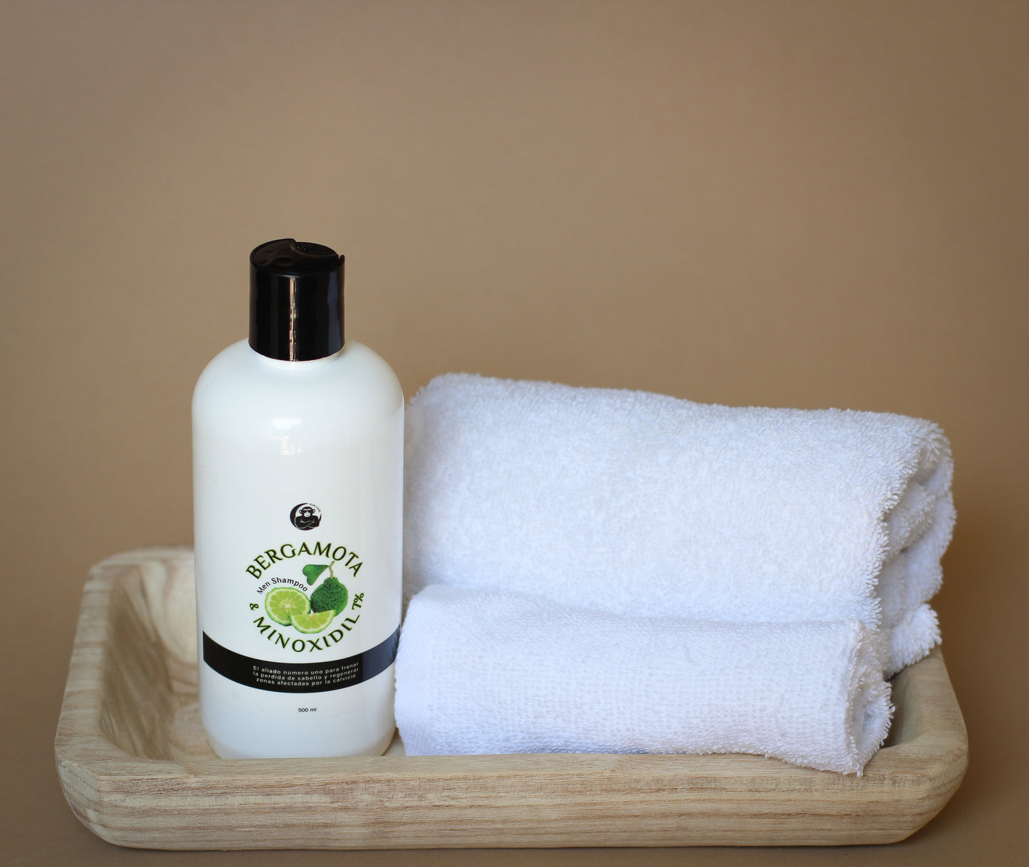 Shampoo Bergamota y Minoxidil