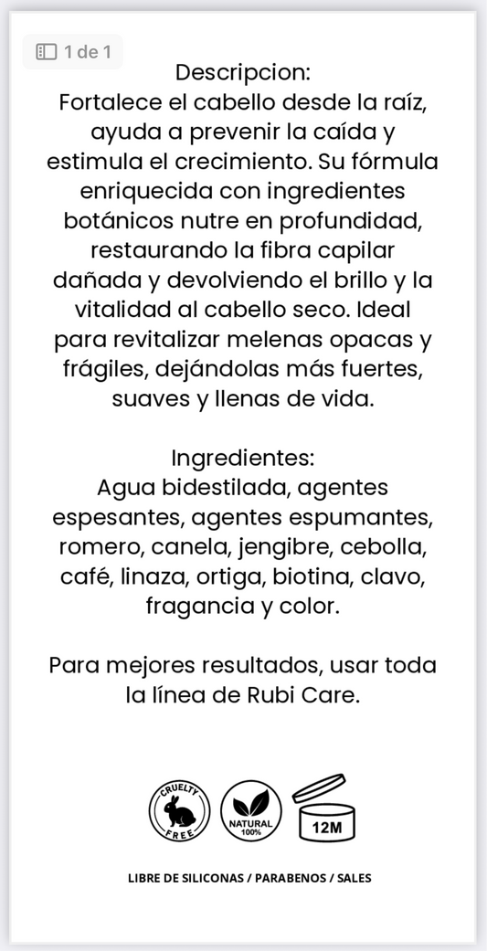 Shampoo Alquimia, Litro
