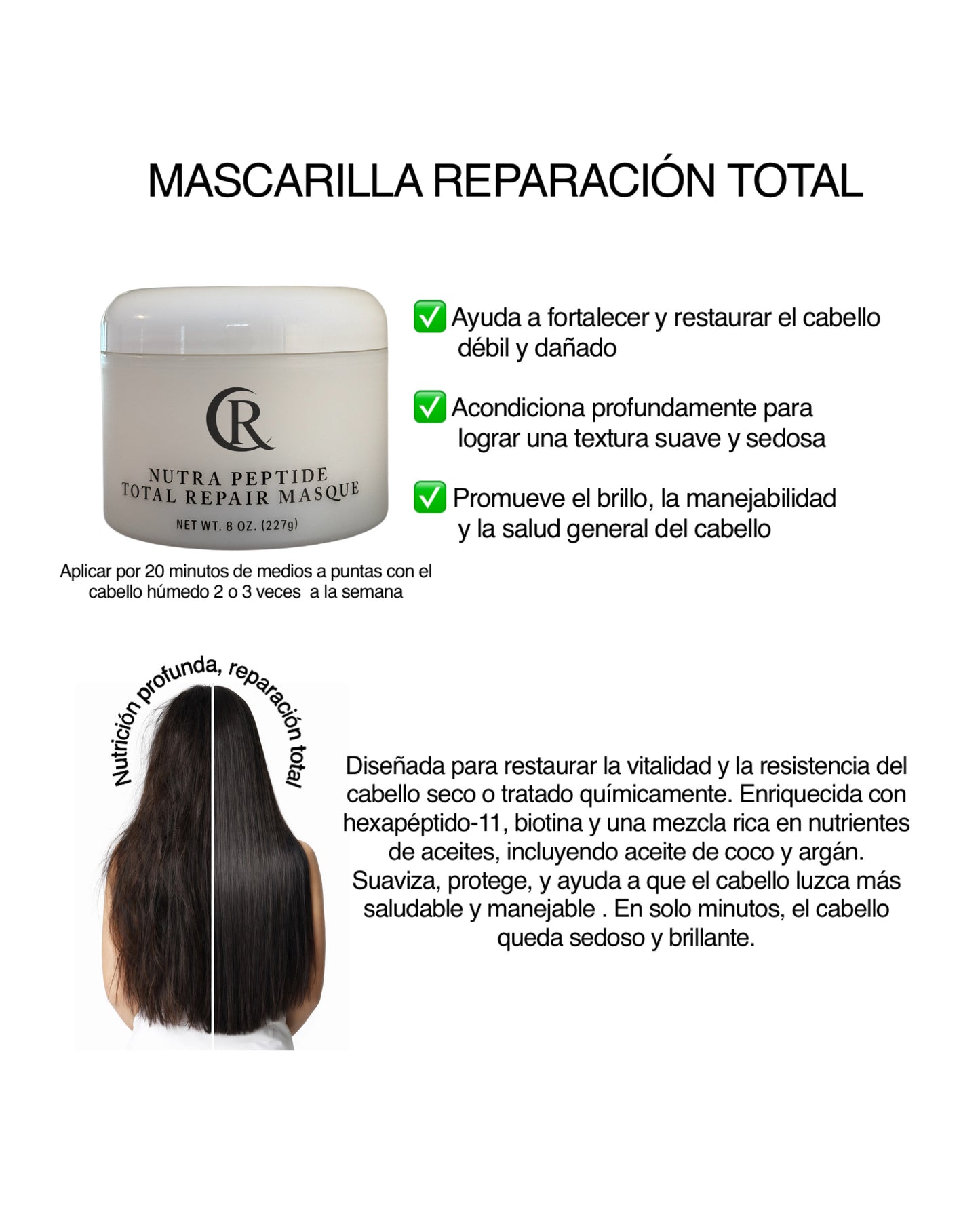 MASCARILLA REPARACIÓN